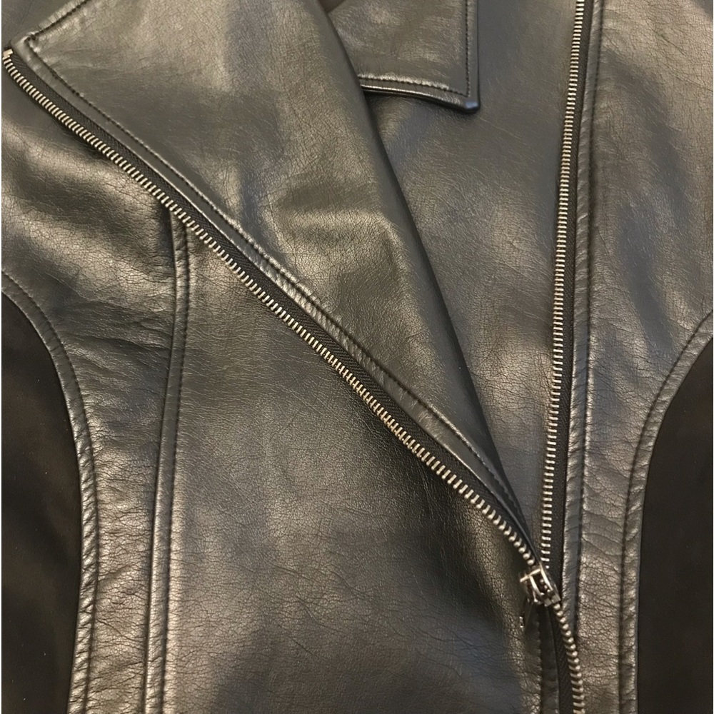 Vegan Leather/Suede jacket